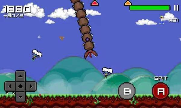 像素死亡蠕虫(Super Mega Worm)v2.0.0 安卓版