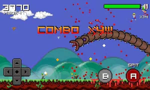 像素死亡蠕虫(Super Mega Worm)v2.0.0 安卓版