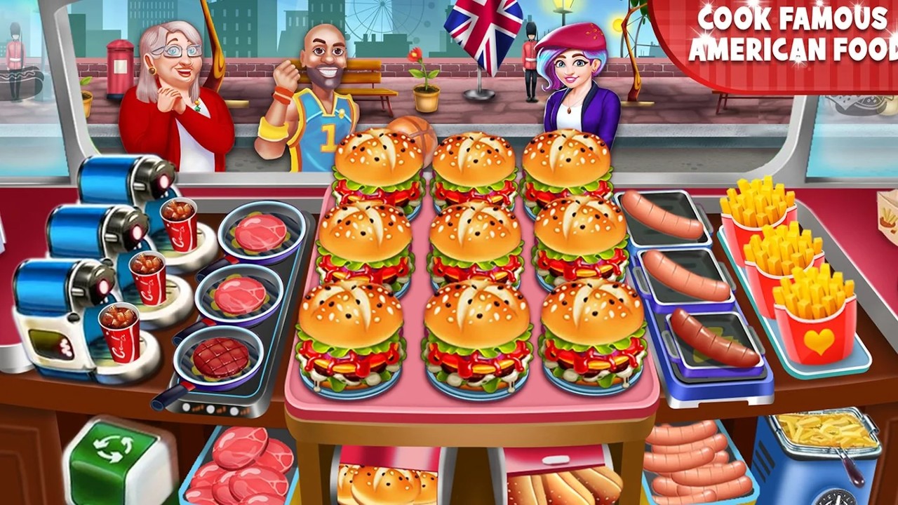 食品卡车帝国Food Truck Empire Cooking Gamev1.8 安卓版