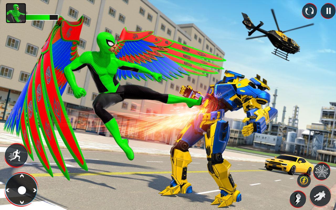 лӢ۾ԮFlying Robot Hero Rescue Gamesv1.37 ׿