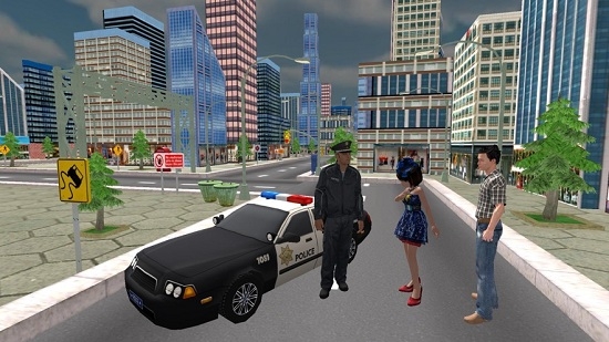 ʻģPolice Car Simulator Cop Chasev1.0.0 °