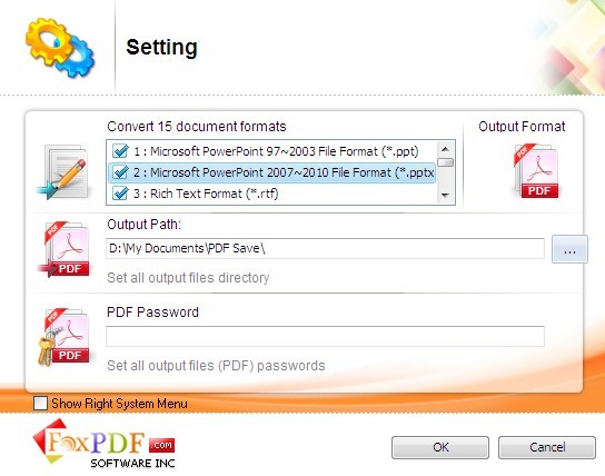 FoxPDF PPTX to PDF Converter(PPTתPDFת)v3.0 ٷ