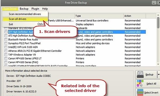 Free Driver Backup(ݻԭ)v9.8.1 Ѱ