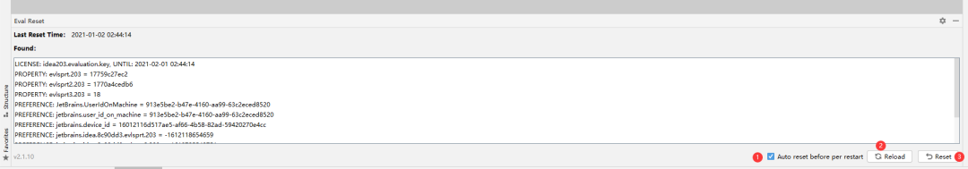 IDE Eval Resetter JetBrainsv2021 °