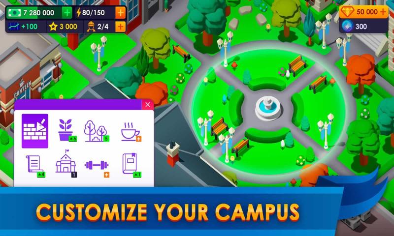 University Empire Idle Tycoon(ҵУ԰ģֻ)v1.0.1 ׿