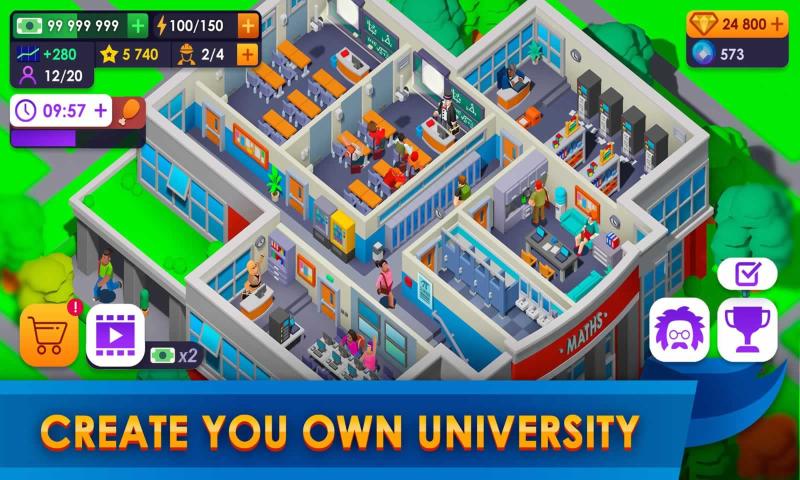 University Empire Idle Tycoon(ҵУ԰ģֻ)v1.0.1 ׿