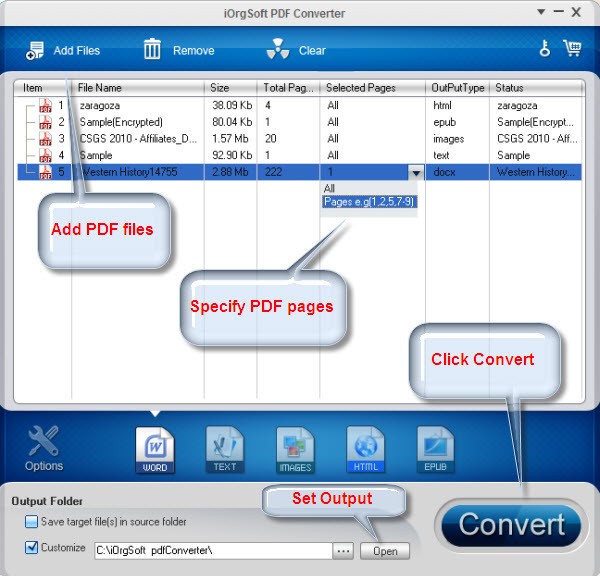 iOrgSoft PDF Converter(PDFת)v2.3.4 ٷ