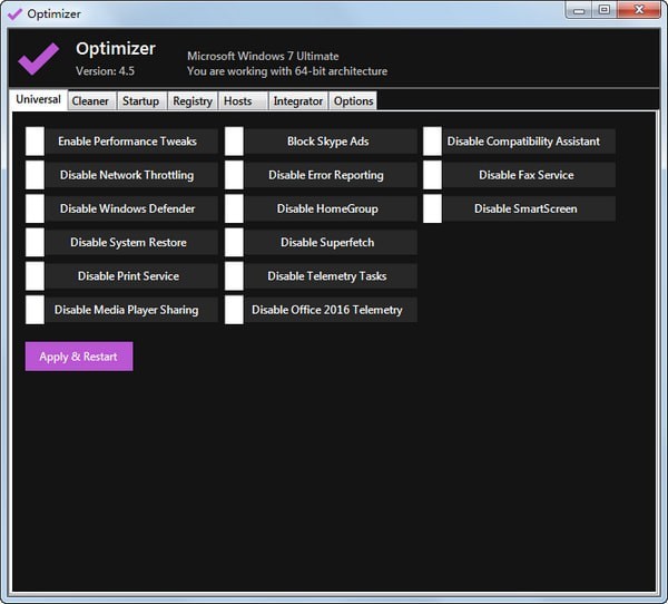 Optimizer(ϵͳŻ)v9.0 ٷ