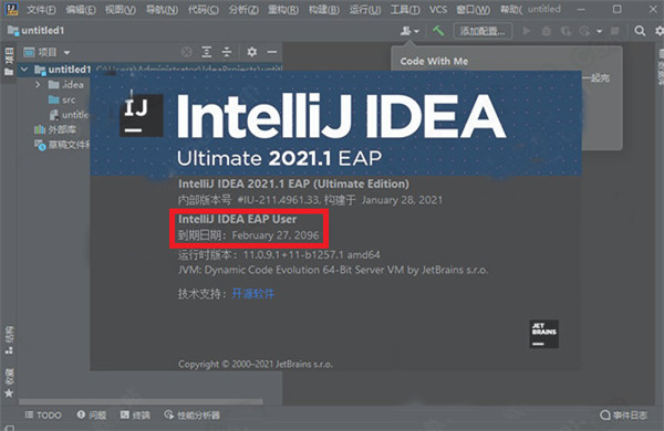 IntelliJ IDEA2021ƽ(ע)v2021.1 Ѱ