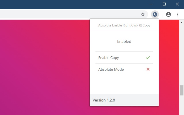 Absolute Enable Right Click& Copy插件v1.3.8 免费版