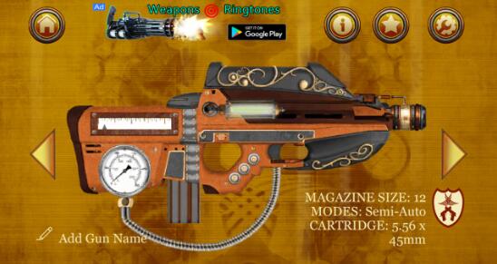 Steampunk Weapons Simulator(蒸汽朋克枪械模拟器破解版)v2.1 安卓版