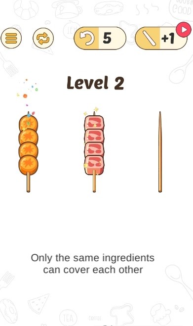 BBQ Sort Puzzle(拼拼串串拼图)v1.0.0 安卓版