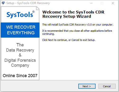 SysTools CDR Recovery(CDRļ޸)v3.0 ٷ