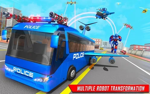 Police Bus Robot 2020(警察巴士驾驶员)v1.15 安卓版