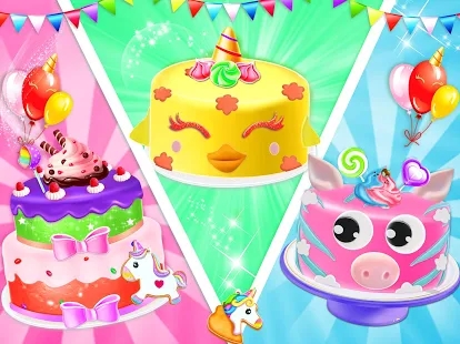 Unicorn Cake Baking(独角兽曲奇厨师)v0.2 安卓版