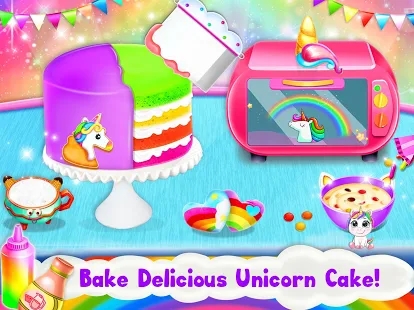 Unicorn Cake Baking(独角兽曲奇厨师)v0.2 安卓版