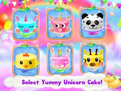 Unicorn Cake Baking(独角兽曲奇厨师)v0.2 安卓版