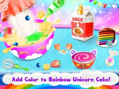 Unicorn Cake Baking(独角兽曲奇厨师)v0.2 安卓版