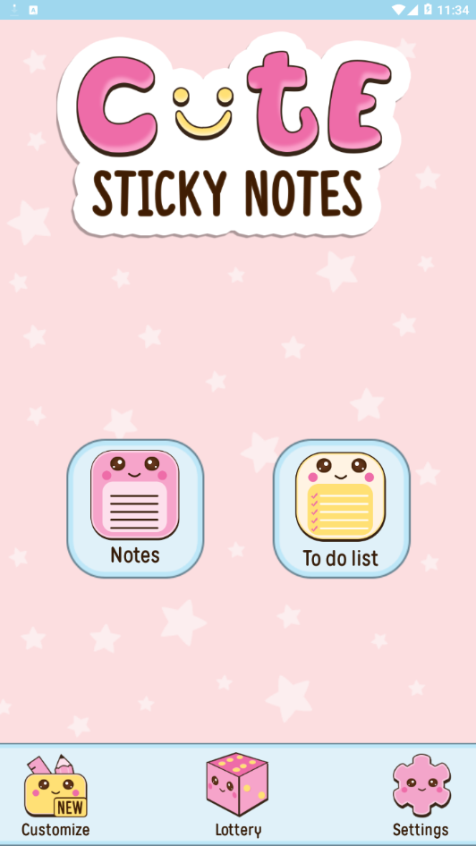 Cute Sticky Notes Widgetappv2.5.9 °