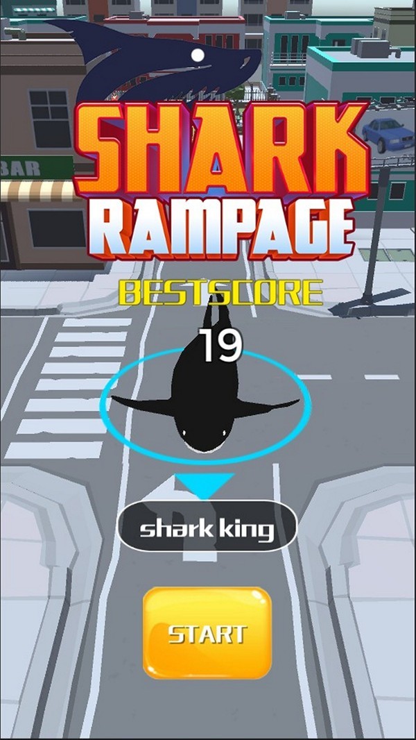 Shark Rampage: Hungry Shark(鲨鱼横行)v0.7 安卓版