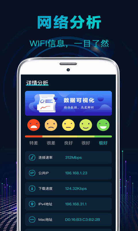 智能WiFi宽带测速助手v4.2.0226 安卓版