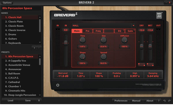 Overloud BREVERB2ֻЧv2.2.0 ٷ