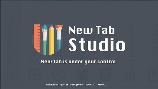 New Tab Studio(自定义标签页插件)v3.2.2 官方版