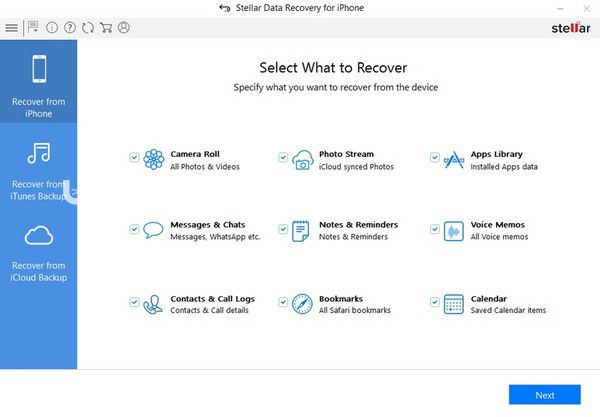 Stellar Data Recovery for iPhonev5.0.0.5 Ѱ