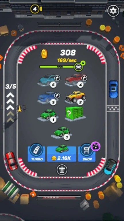 Merge Round Racers(合并圆形赛车手)v1.0.0 安卓版