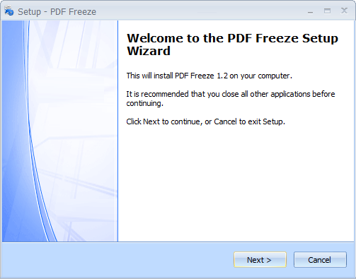 PDF Freeze(PDF防复制软件)v1.2 官方版