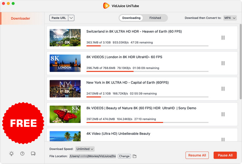 VidJuice UniTubeƵv3.7.5 ٷ