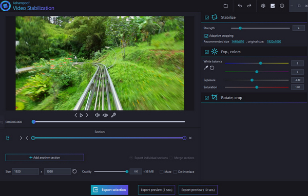Ashampoo Video Stabilization(Ƶ)v1.0.0 ٷ
