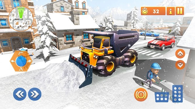 Snow Excavator(抢雪挖掘机3D模拟)v1.0 最新版