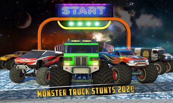 Monster Truck Ramp Stunts(￨µ)v1.35 ׿