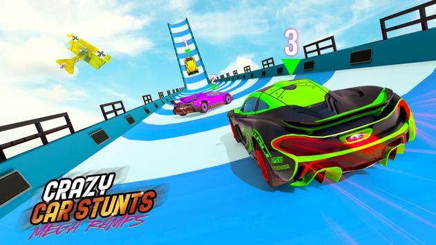 Crazy Car Stunts Mega Ramps(疯狂的汽车特技巨型坡道)v0.4 最新版