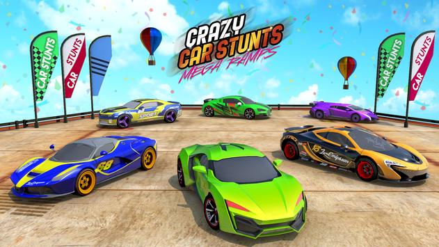 Crazy Car Stunts Mega Ramps(疯狂的汽车特技巨型坡道)v0.4 最新版