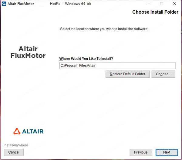 Altair FluxMotor 2021v2021 官方版