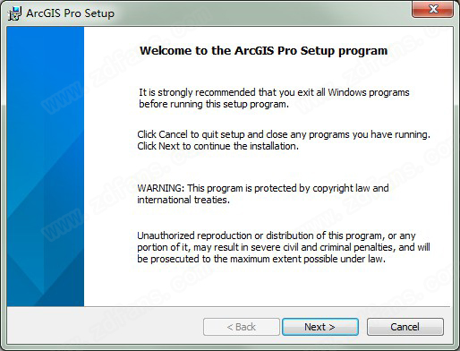 arcgis prov2.5 °