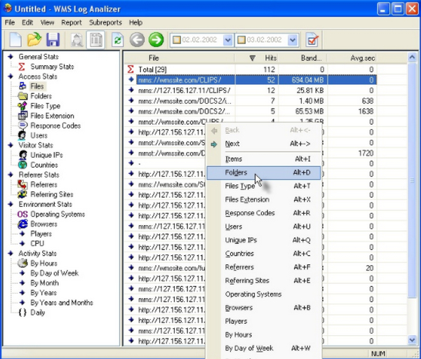 WMS Log Analyzer日志分析工具v6.8.1 最新版