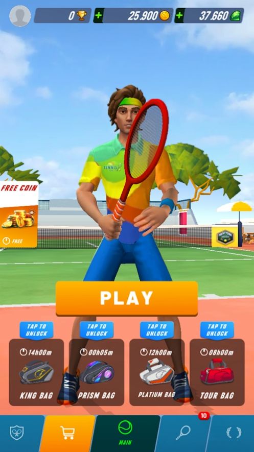 Tennis Stars(网球之星终极碰撞手游)v1.0 安卓版