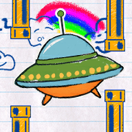 flappy ufo(纸上飞碟)v0.2 安卓版