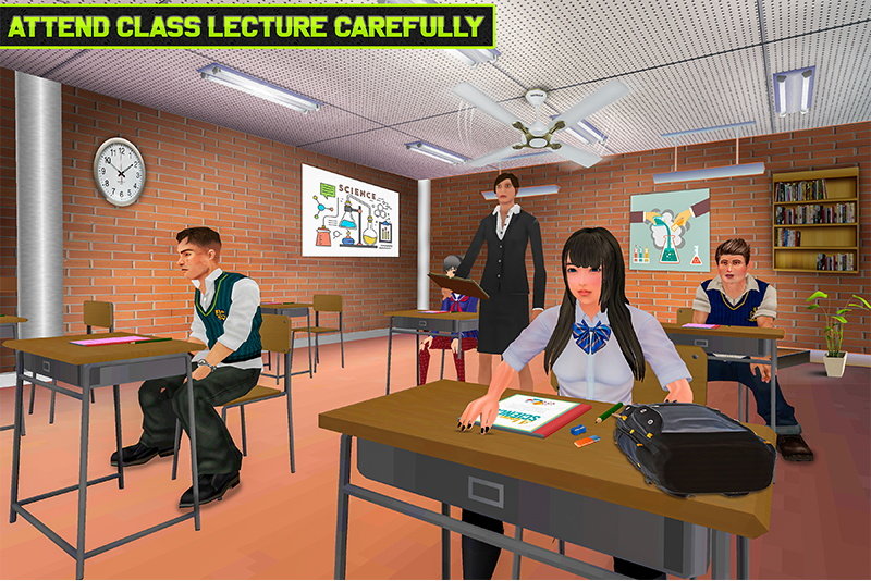 我的高中校园生活(Virtual High School Life Simulator)v3.3 安卓版