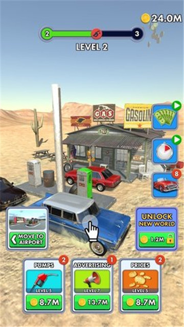 мվIdle Gas Stationv0.1 İ