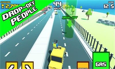 ⳵֮·Crazy Road: Taxi Madnessv0.1 ׿