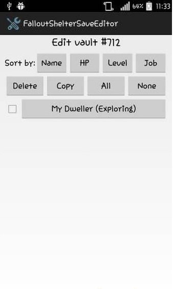 辐射避难所存档编辑器手机版(FalloutShelterSaveEditor)v1.4.2 最新版