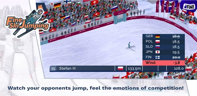 ϸ̨ѩFine Ski Jumpingv0.6.9c ׿