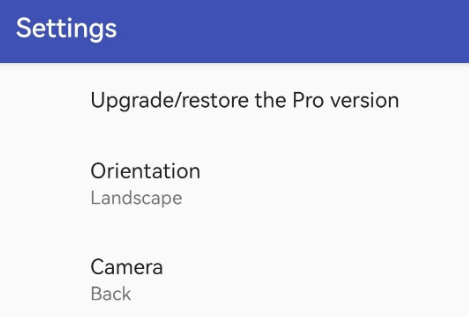 Iriun Webcam app