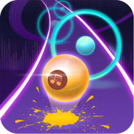 趯޺̵·Dancing Neon Ball Rush Roadv1.0 ׿