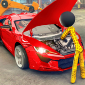 火柴人车库修理店Stickman Car Garagev3.0 安卓版