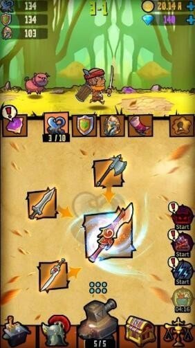 ϲαʦMerge And Forge: Idle Weapon Masterv1.0.0 ׿